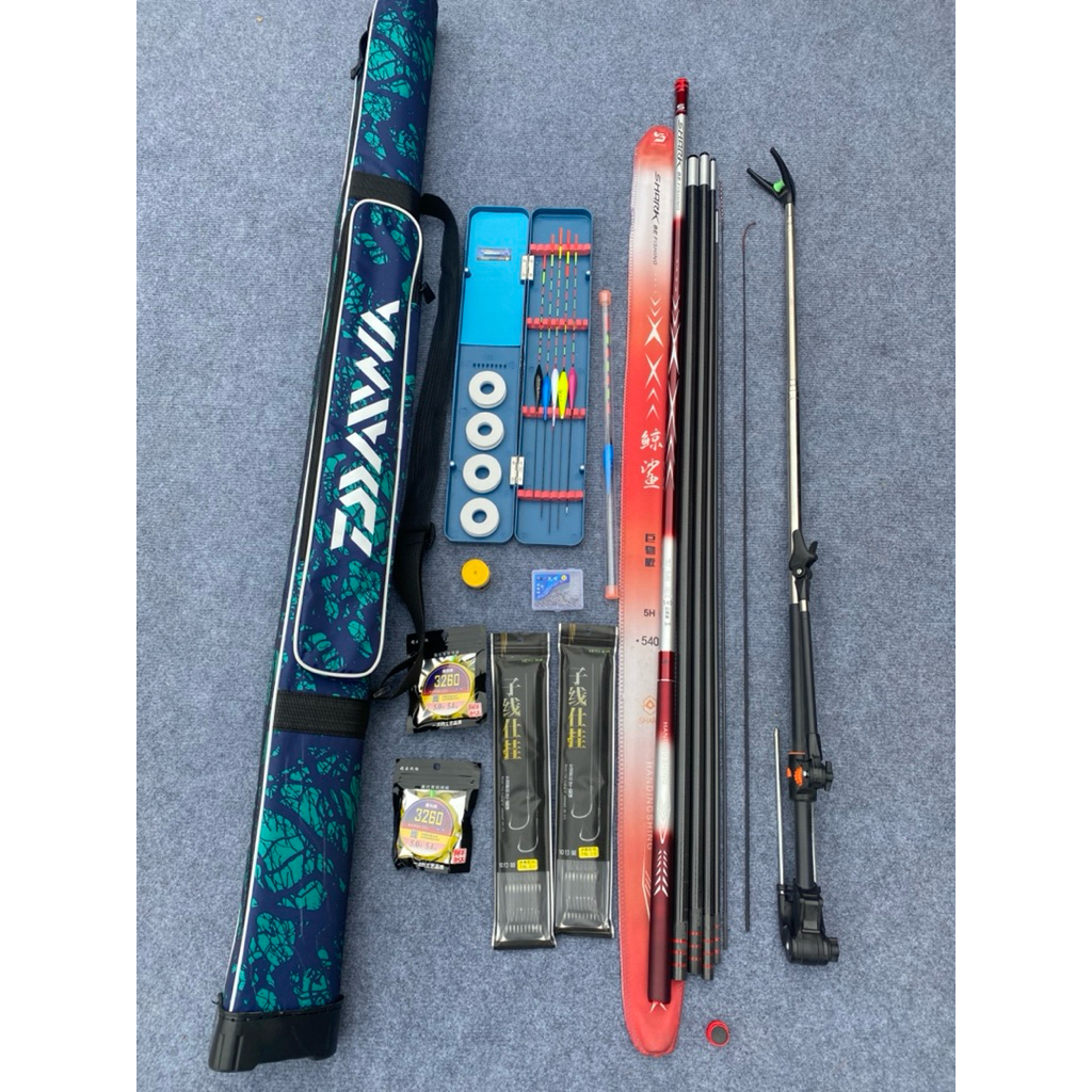 Full Bộ Cần Handing shark 5h-28i Câu rô,chép