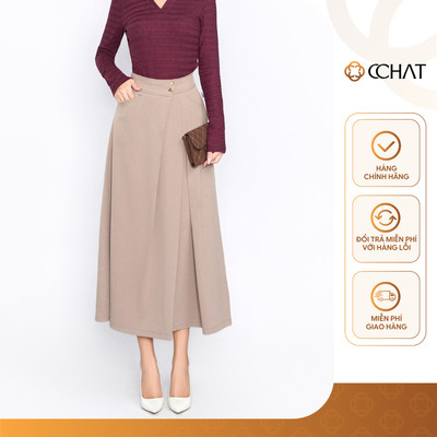 [MỚI - Độc quyền Shopee] Chân Váy 𝐂𝐂𝐇𝐀𝐓 Dáng Xòe A Merci Chất Liệu Tuytsi Cao Cấp 25CDS2007ST