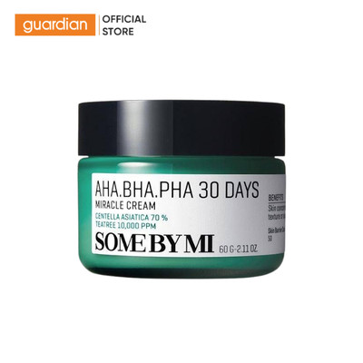 Kem Dưỡng Giảm Mụn AHA-BHA-PHA 30 Days Miracle Cream Some By Mi 50ml