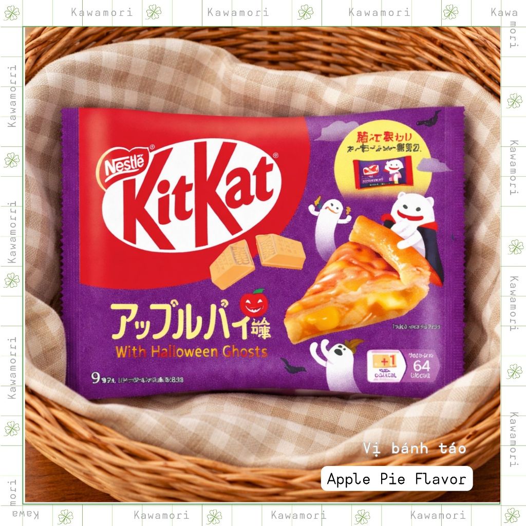 KitKat Nhật - KitKat vị bánh táo - Apple Pie flavor - KitKat chocolate