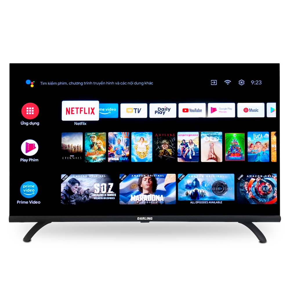 SMART TIVI DARLING 32 INCH 32HD964V (Mới 100%, Kết nối Wifi, Internet, tìm kiếm giọng nói, bảo hành 
