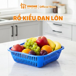 Rổ Nhựa Lớn 31cm Kiểu Đa Năng Vĩ Hưng – Tiện Lợi, Bền Bỉ, Chất Lượng Cao