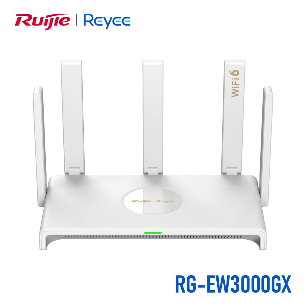 Bộ phát Wiffi RUIJIE RG-EW3000GX  Wi-Fi 6 Chuẩn Wi-Fi 6 gigabit thế hệ mới