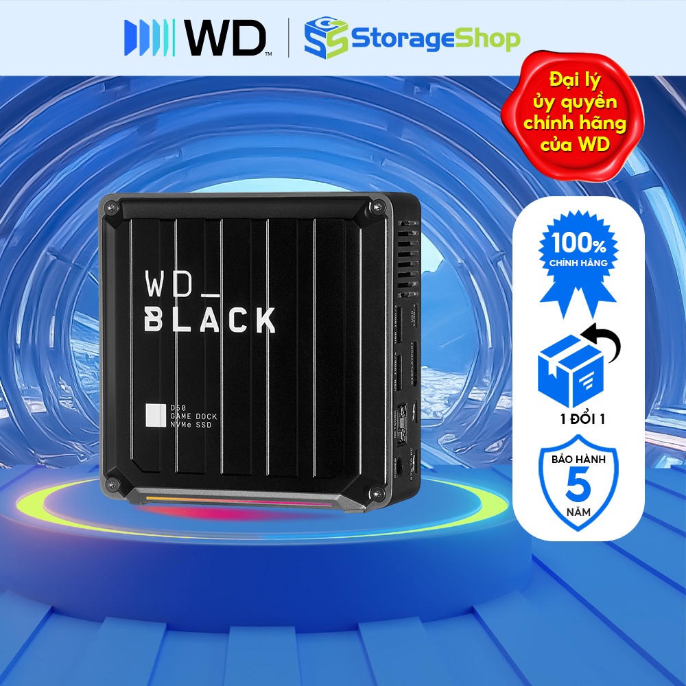 Ổ cứng di động WD Black D50 Game Dock SSD chính hãng