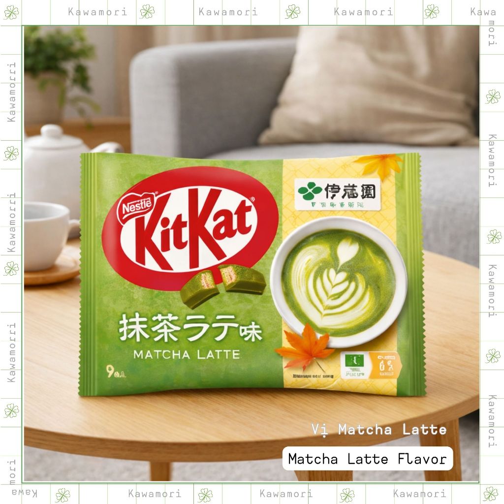 KitKat Nhật - KitKat vị Matcha Latte - KitKat chocolate -Matcha Latte Flavor
