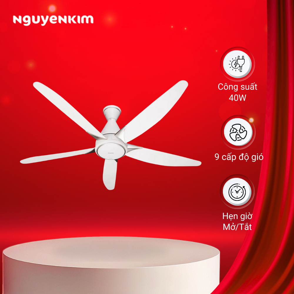 Quạt trần Panasonic F-60GDS-W - Hàng chính hãng