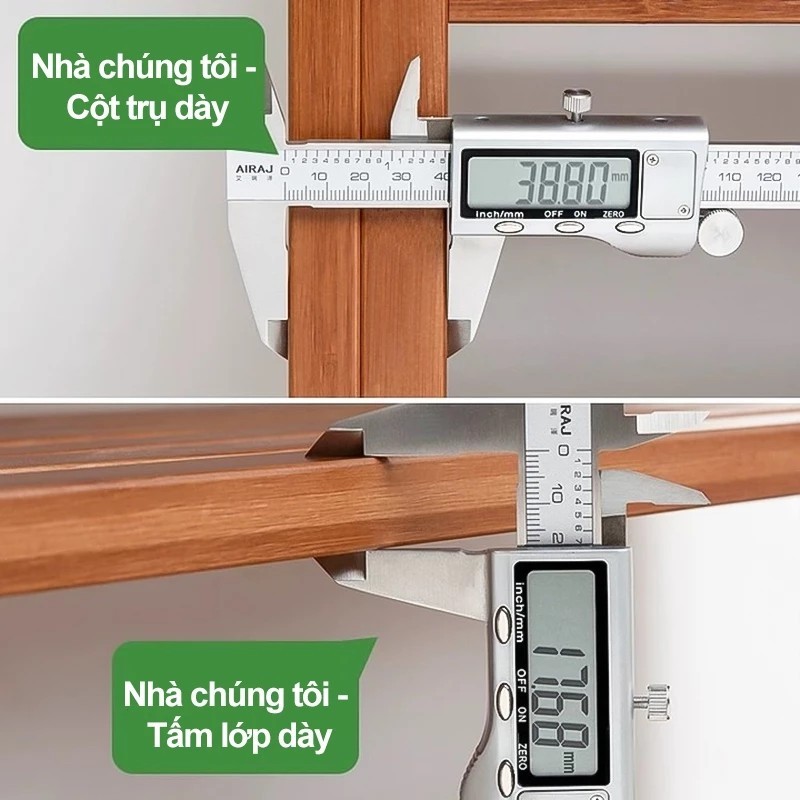 Ghế thay giày tre 20-100cm có thể dùng làm giá để giày Tiết kiệm không gian và chống nấm mốc | BigBuy360 - bigbuy360.vn