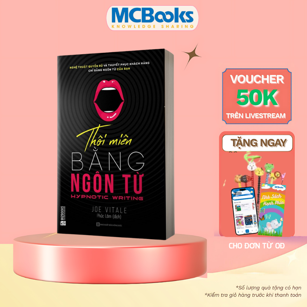 Sách - Thôi Miên Bằng Ngôn Từ (Bìa Tím)