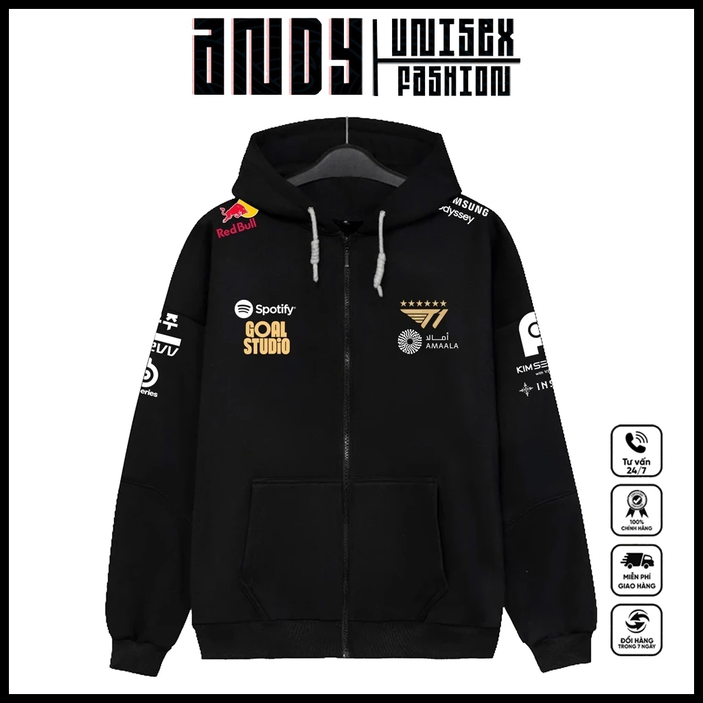 Mẫu Áo Khoác T1 các thành viên CKTG 2025 6 SAO