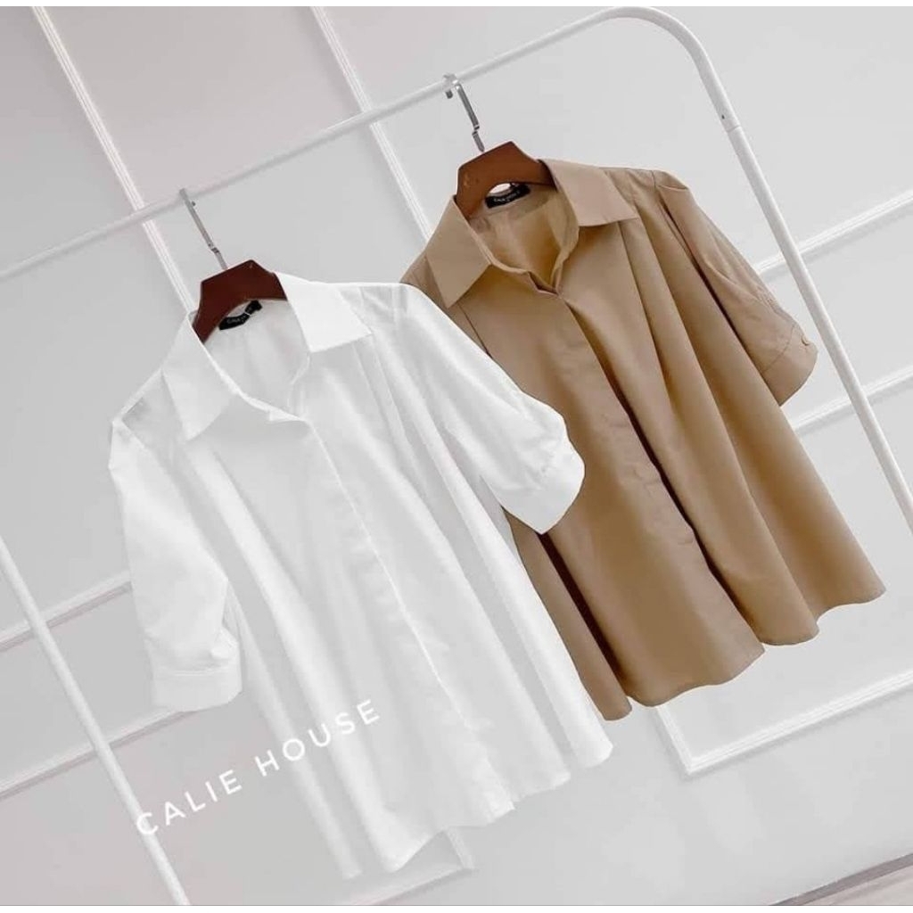 [ Thanh Lý] Áo sơ mi Calie House- đọc kỹ mô tả.