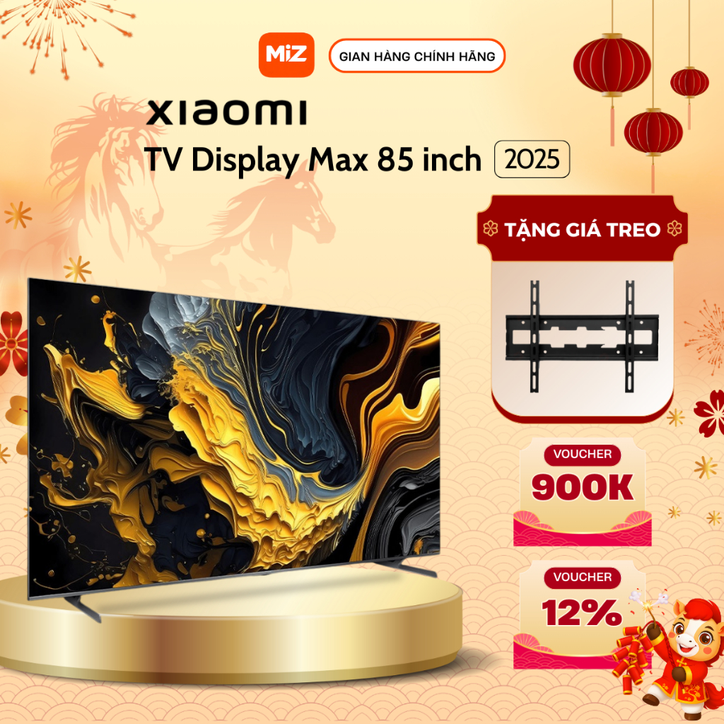 Tivi Xiaomi Smart Display Max 85 Inch 2025 - Bản Quốc Tế - Bảo Hành Chính Hãng 2 Năm Tại Nhà