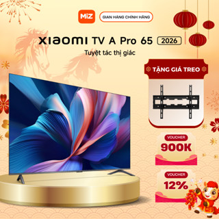 Tivi Xiaomi A Pro 65 Inch QLED 2025/2026 Google TV, Độ Phân Giải 4K - Hàng Chính Hãng - Bảo Hành 2 Năm