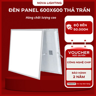 Đèn led Panel, Đèn Panel ốp nổi 60x60cm, Panel Vuông Nổi 50W 60W 80W 100W, A/s Trắng-Vàng, BH 3 năm