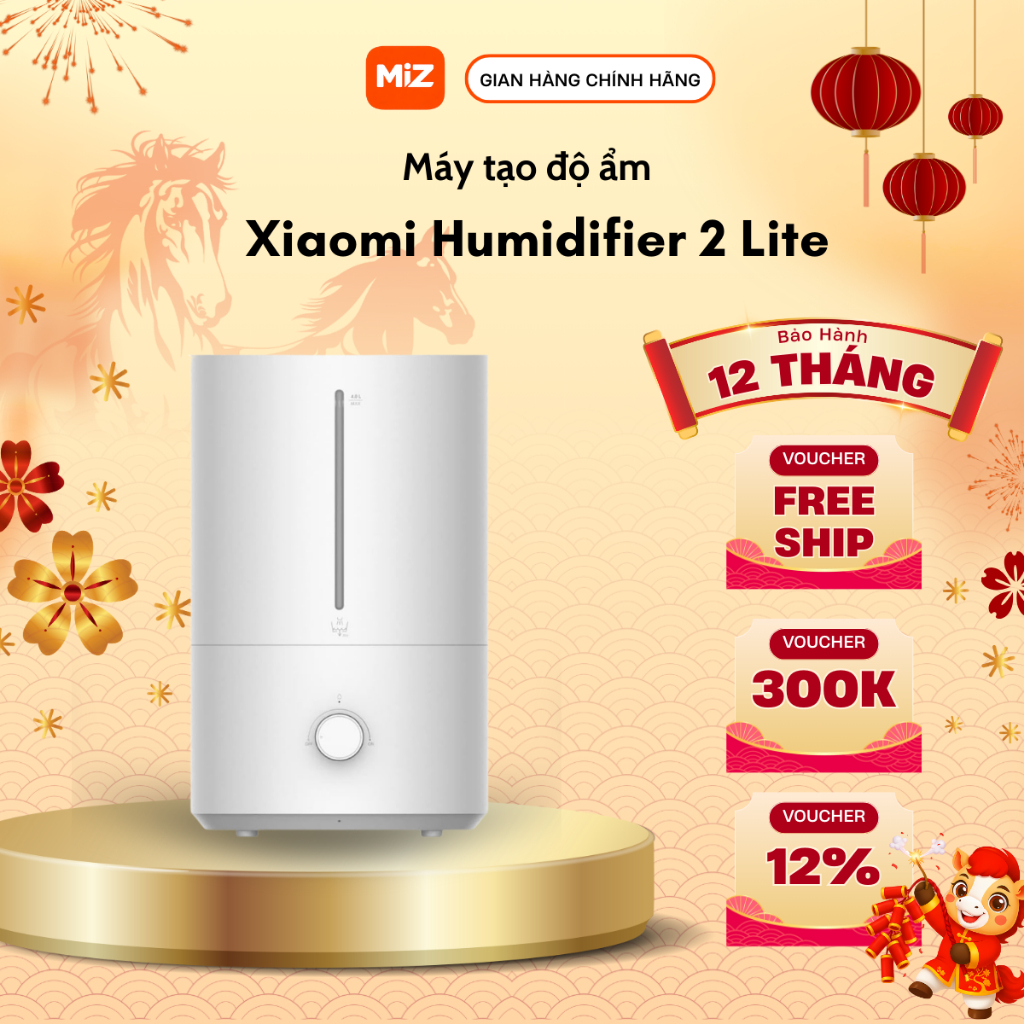 Máy phun sương tạo ẩm Xiaomi Smart Humidifier 2 Lite dung tích 4L - Hàng chính hãng
