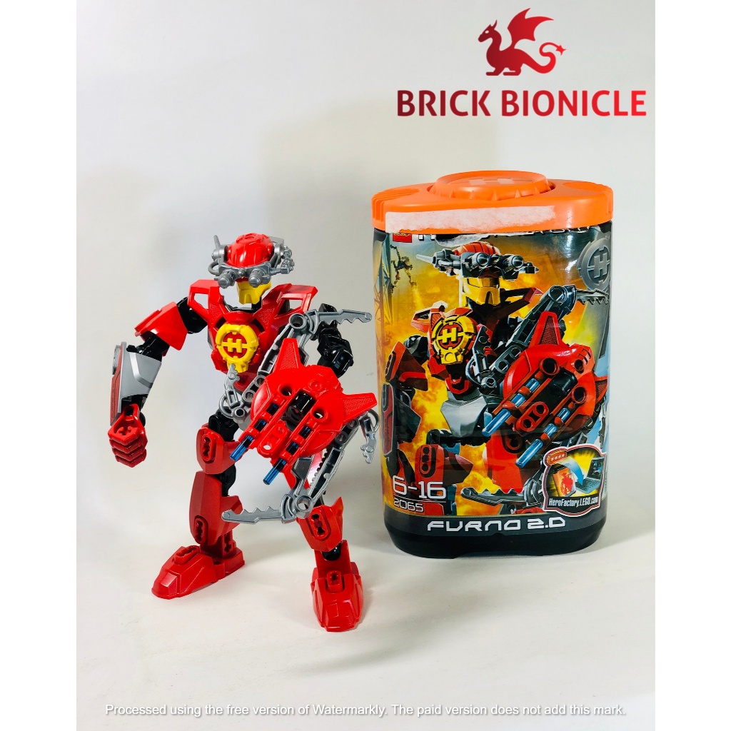 VINTAGE HERO FACTORY - ĐỒ CHƠI HERO FACTORY - 2065 Furno 2.0