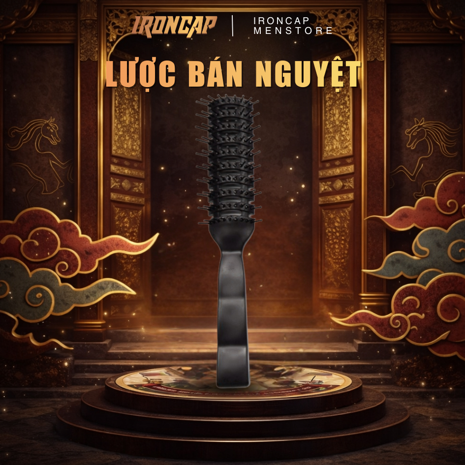 Lược Bán Nguyệt Tạo Kiểu Tóc - Ironcap Shop Sài Gòn