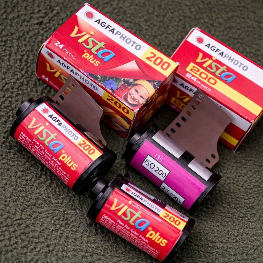 Film AGFA Vista Plus 200 35mm – 24 Exp (Outdate 2019)