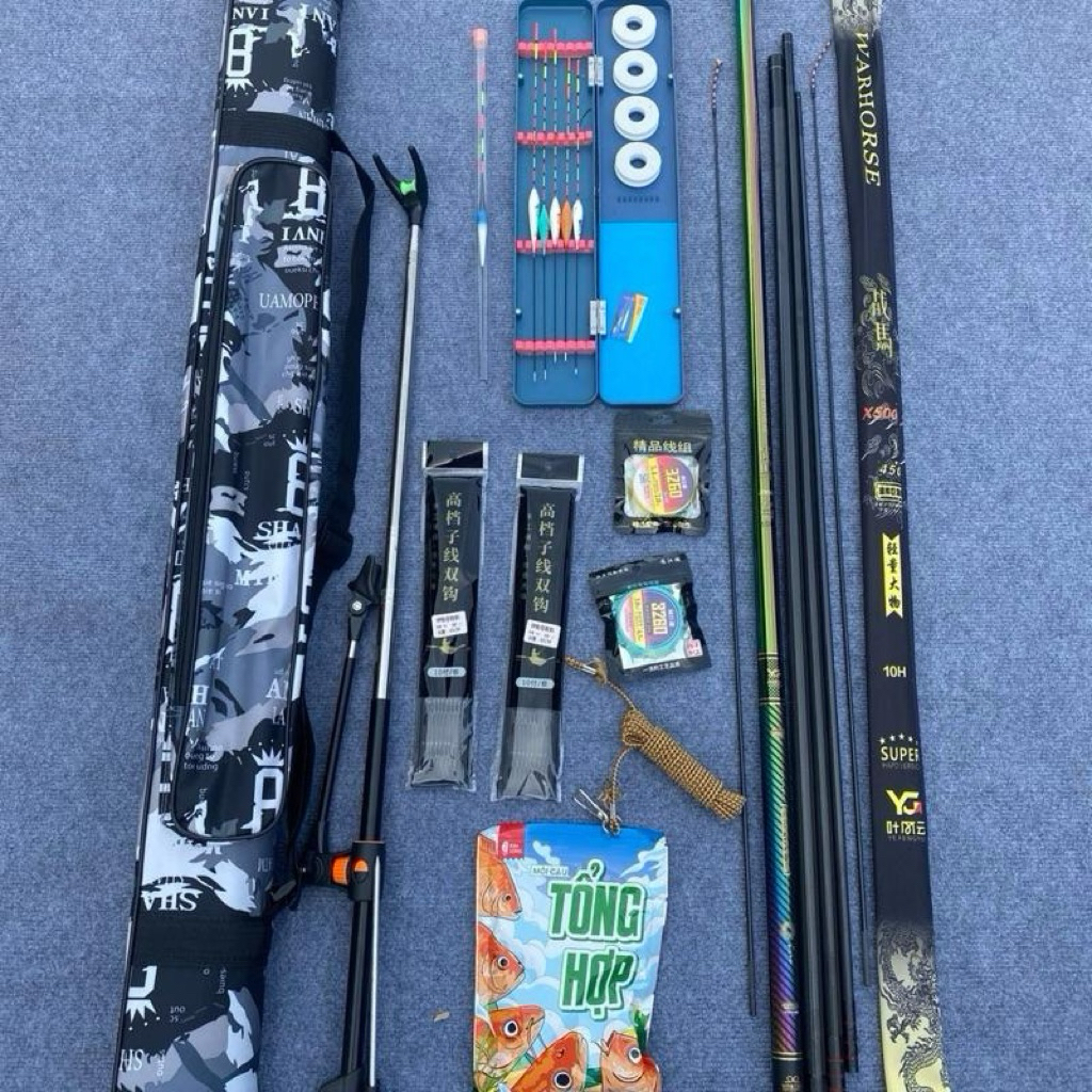 Full Combo Cần YG 10H-19i Chất Lượng Đi Câu