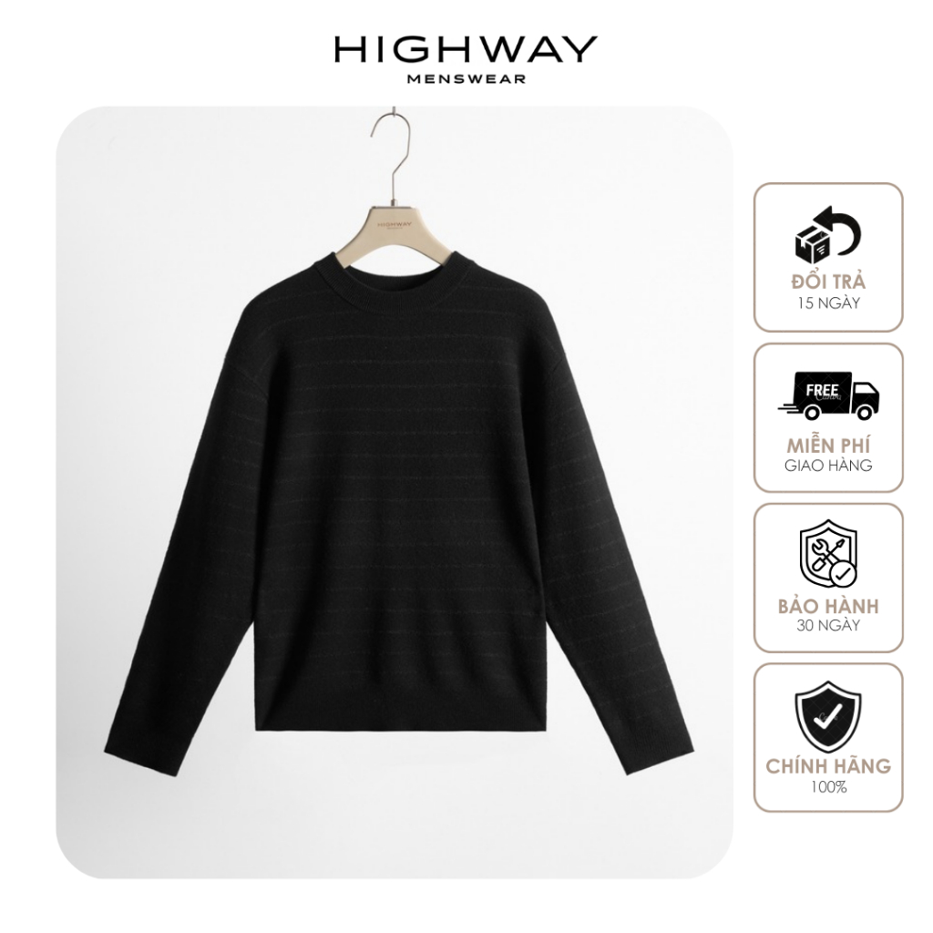 Áo len nam mềm mịn vừa người Highway (Menswear) Oakley