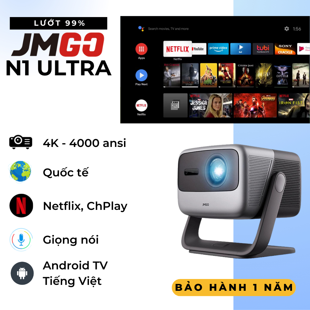 Máy chiếu Jgmo N1S ultra - Quốc tế
