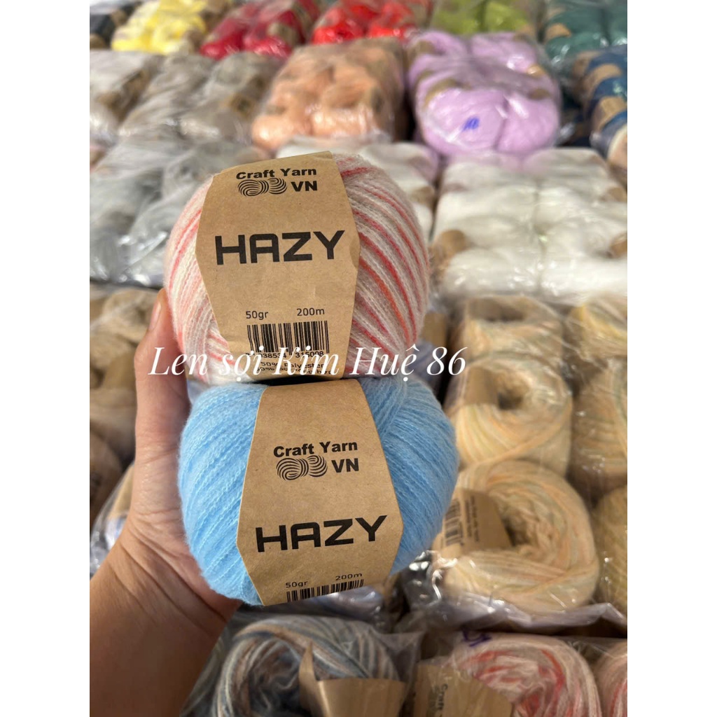 Hazy (DTY 225/72/2) - Len Mohair Hazy Craft Yarn VN