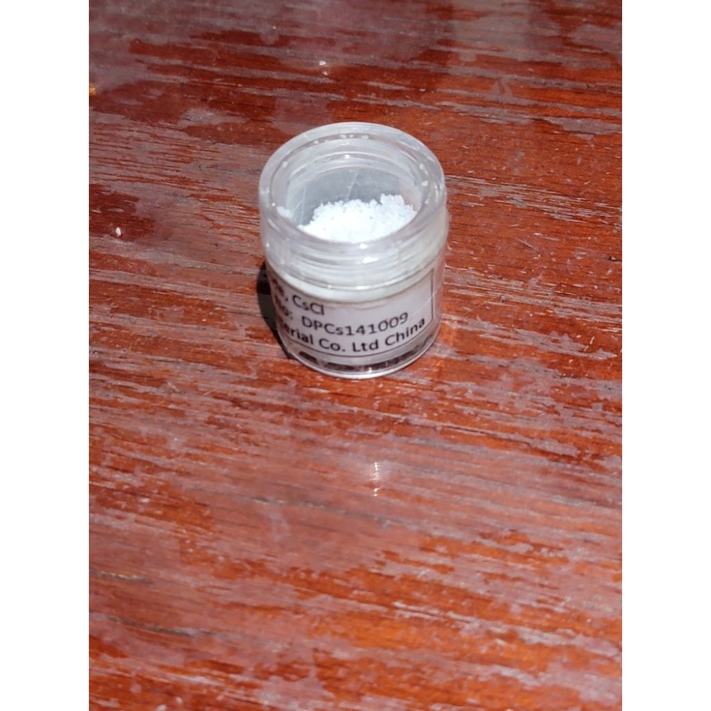 Chất Cesium Chloride, CsCl lọ 5g. DPCs141009.