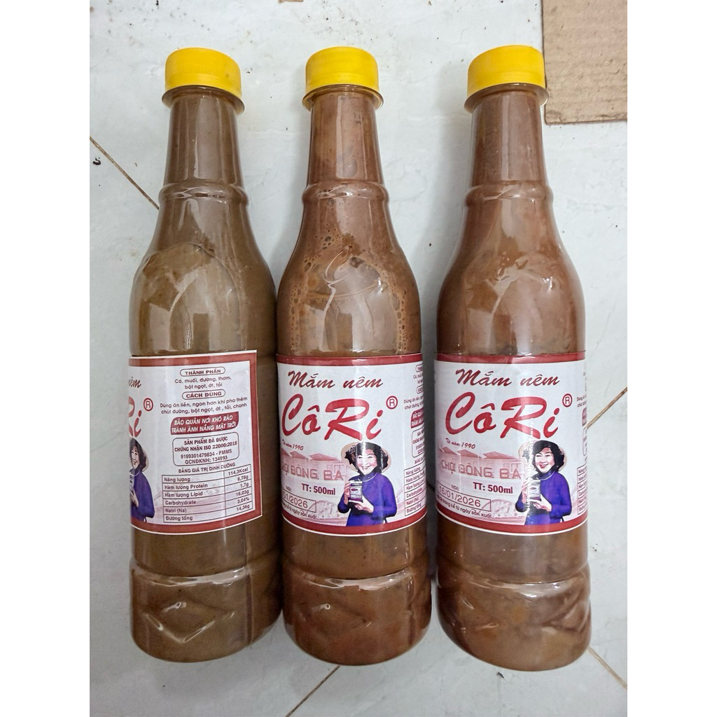 Mắm nêm Cô Ri Combo 10 chai