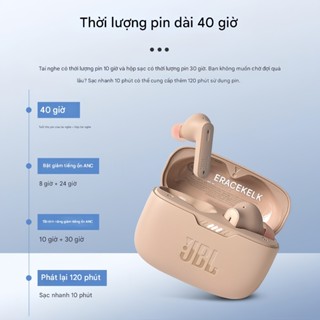 Tai nghe không dây Bluetooth 5.2 TWS JBL Tune 230NC (Khử tiếng ồn, Chống nước, Kiểu dáng thể thao, Có micro)
