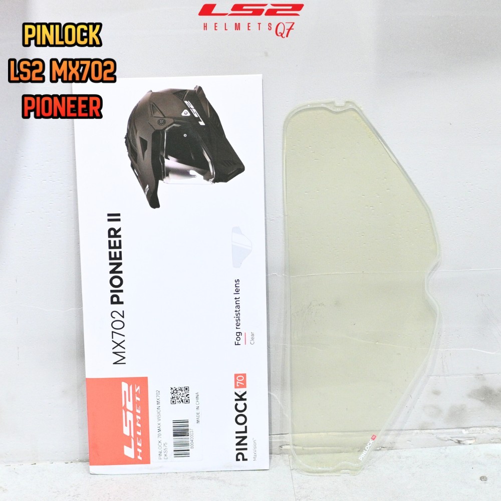 [Chỉ dành Cho LS2 MX702 Pioneer] Pinlock Chống Đọng Sương Gắn Kính Mũ LS2 MX702 Pioneer