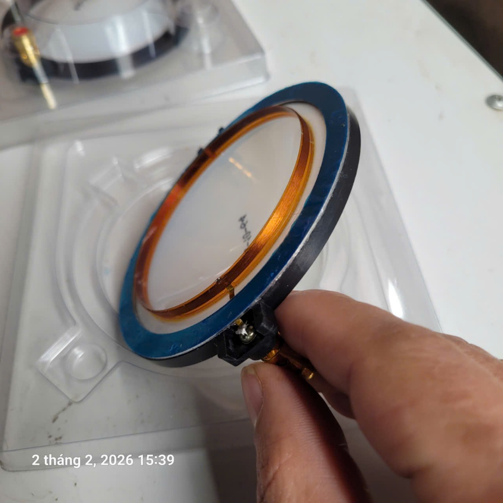 Coil loa treble 750, 850 neo khối và neo bi dây đồng tròn màng polyme - giá HAI cái