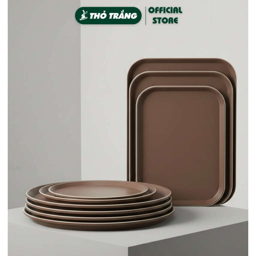 Khay Nhựa Chống Trượt phục vụ cao cấp đủ size