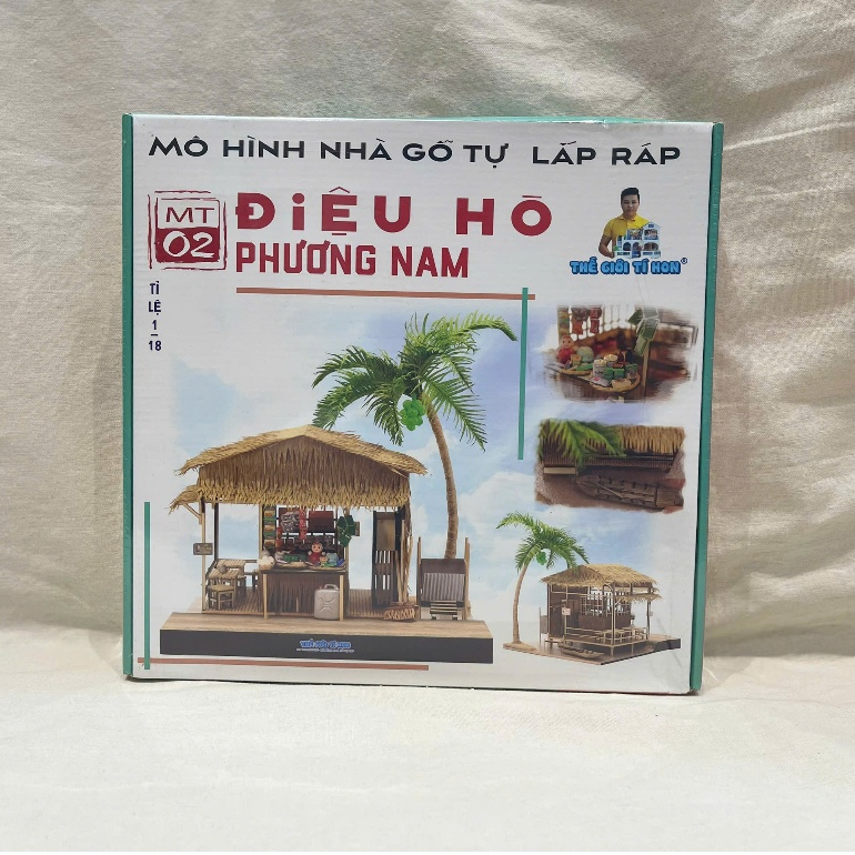 Mô Hình Nhà Gỗ Tự Lắp Ráp – Điệu Hò Phương Nam | DIY Miniature Việt Nam