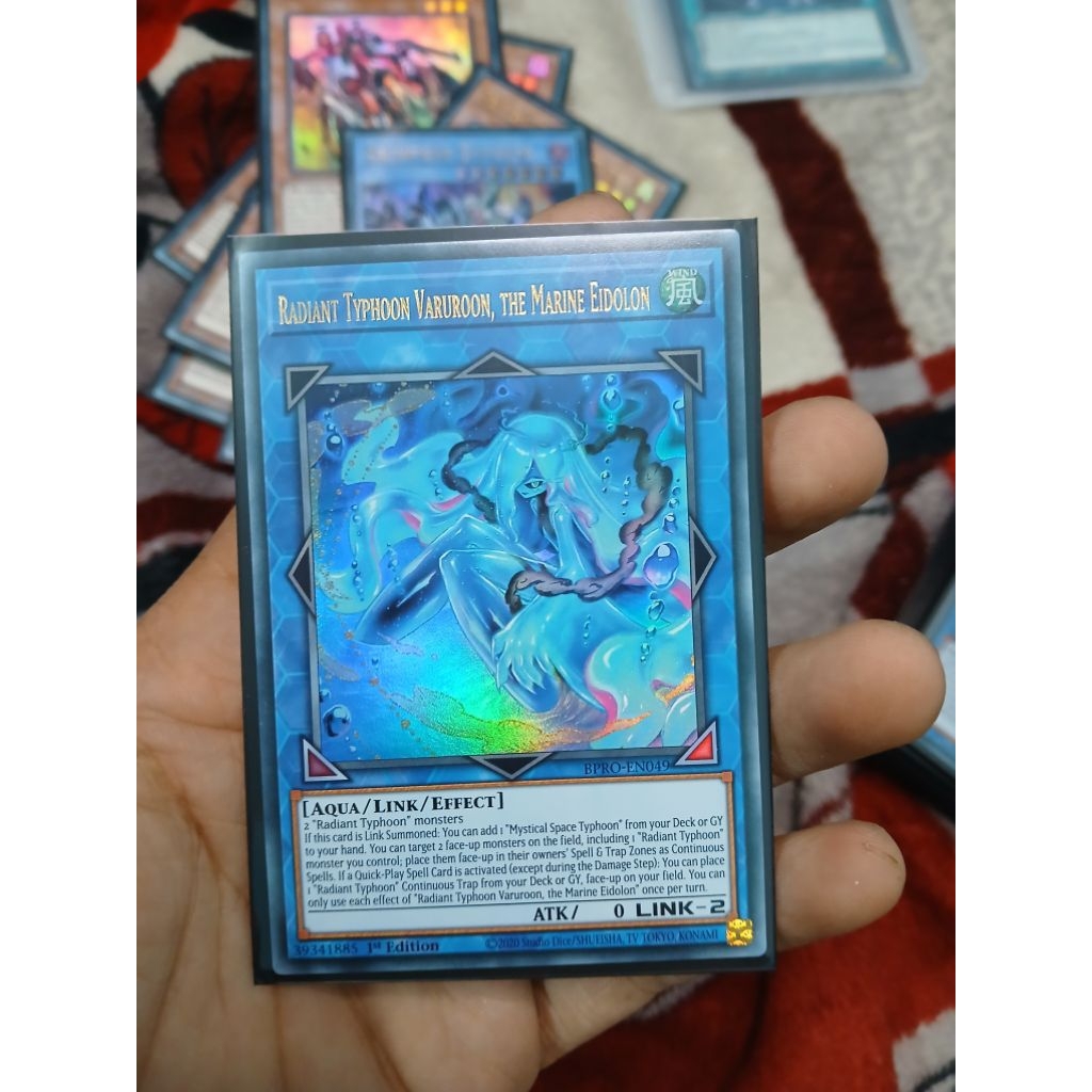 [Yugioh Biên Hòa Store] 1 lá thẻ bài BPRO-EN049 Radiant Typhoon Varuroon, the Marine Eidolon - Ultra
