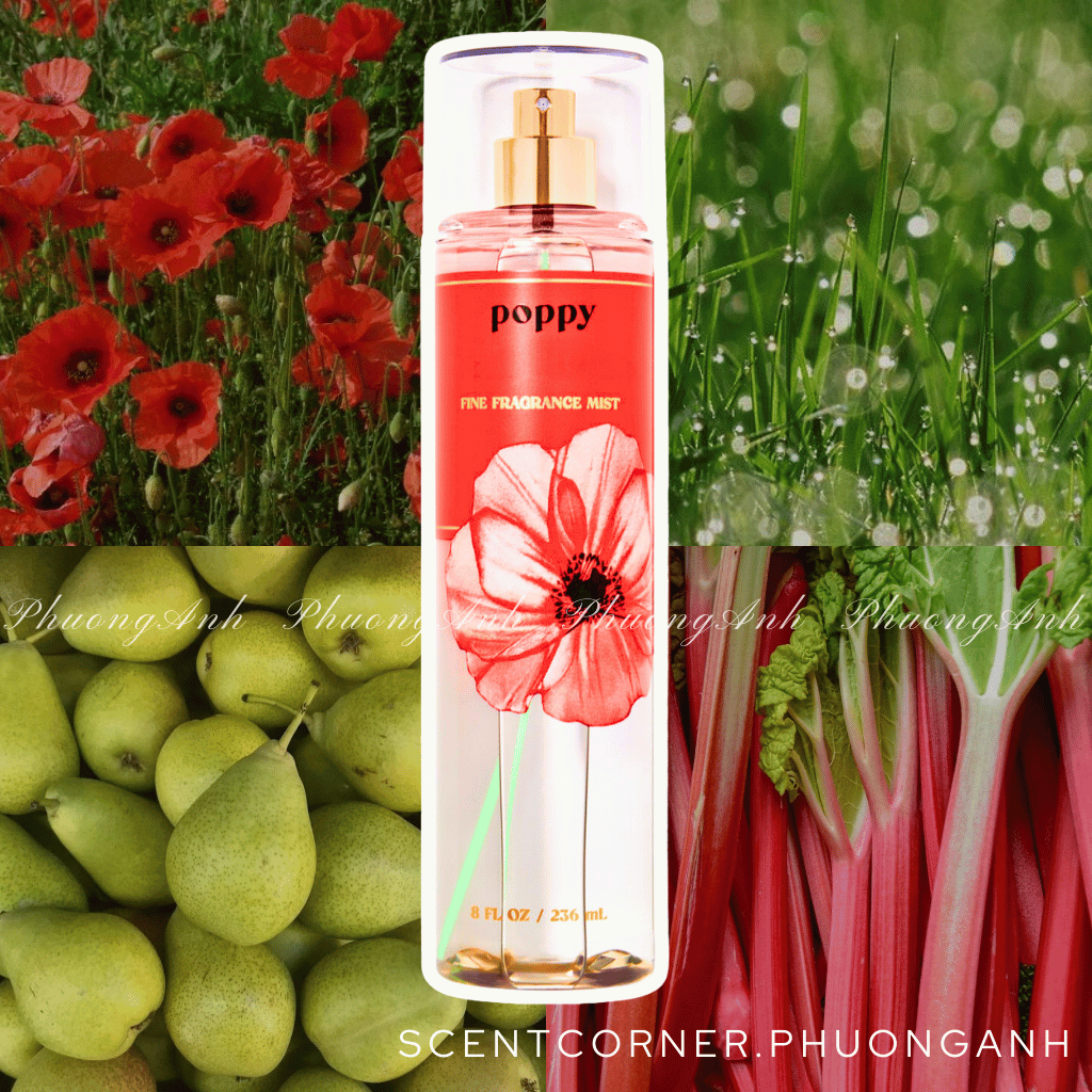 [ Mini để thử mùi ] Cozy Vanilla Bourbon | Poppy - Xịt thơm Body Mist