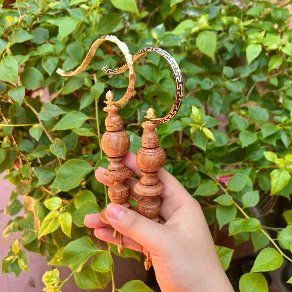 Combo Móc Đồng + Nậm Hương Khuyên – Tặng Kèm Nẹp – Phụ Kiện Lồng Chim Cao Cấp