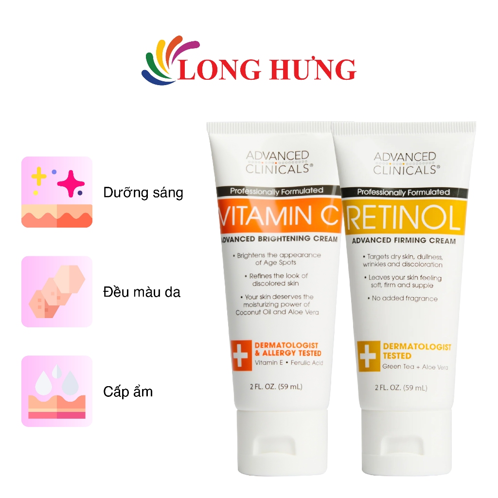 Dưỡng thể Advanced Clinicals (59ml)