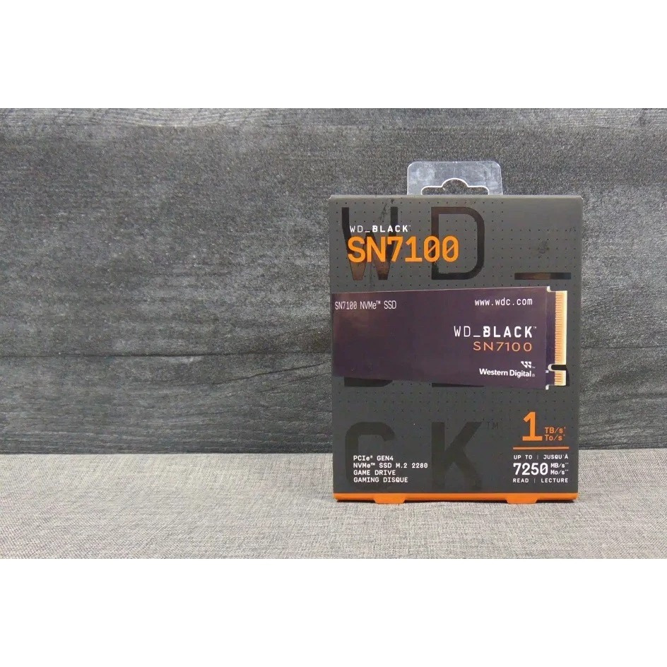 Ổ Cứng SSD WD BLACK SN7100 1TB M.2 PCIe NVME GEN 4 - Hàng chính hãng