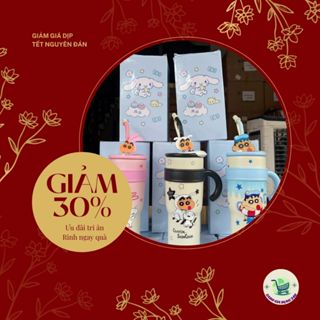 Bình Nước Giữ Nhiệt GADO OFFICIAL STOR Inox 304 Dễ Thương 1200ml - Ly Giữ Nhiệt Americano Inox 304 Cao Cấp,Cốc Uống Nước