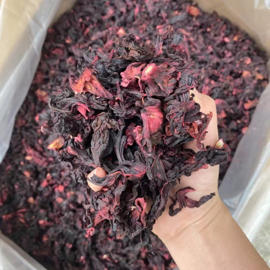 Hoa Atiso đỏ sấy khô nguyên bông loại 1 từ hoa atiso đỏ tươi Tây Bắc, trà hoa dâm bụt, bụp giấm khô 