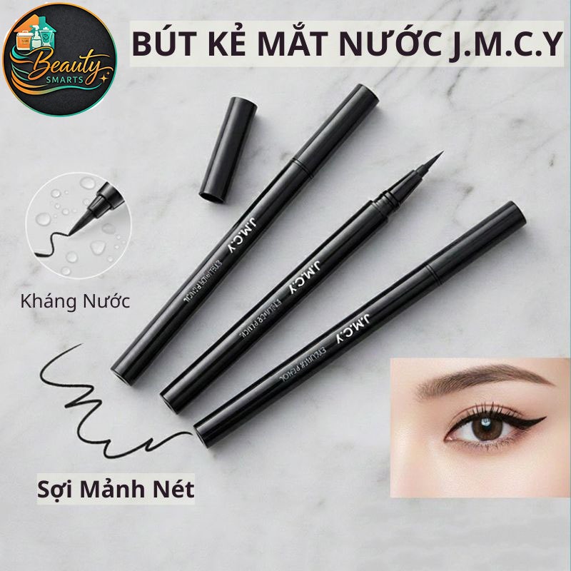 Bút Kẻ Mắt Eyeliner JMCY Tạo Đôi Mắt Quyến Rũ, Bút Vẽ Mí Mắt Màu Đen Mỏng Nhẹ Sắc Nét Tự Nhiên