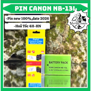 Pin Canon NB-13L ( pin thay thế dung lượng cao ) dùng cho G5X, G7X, G9X, SX620HS, SX720HS, SX730HS