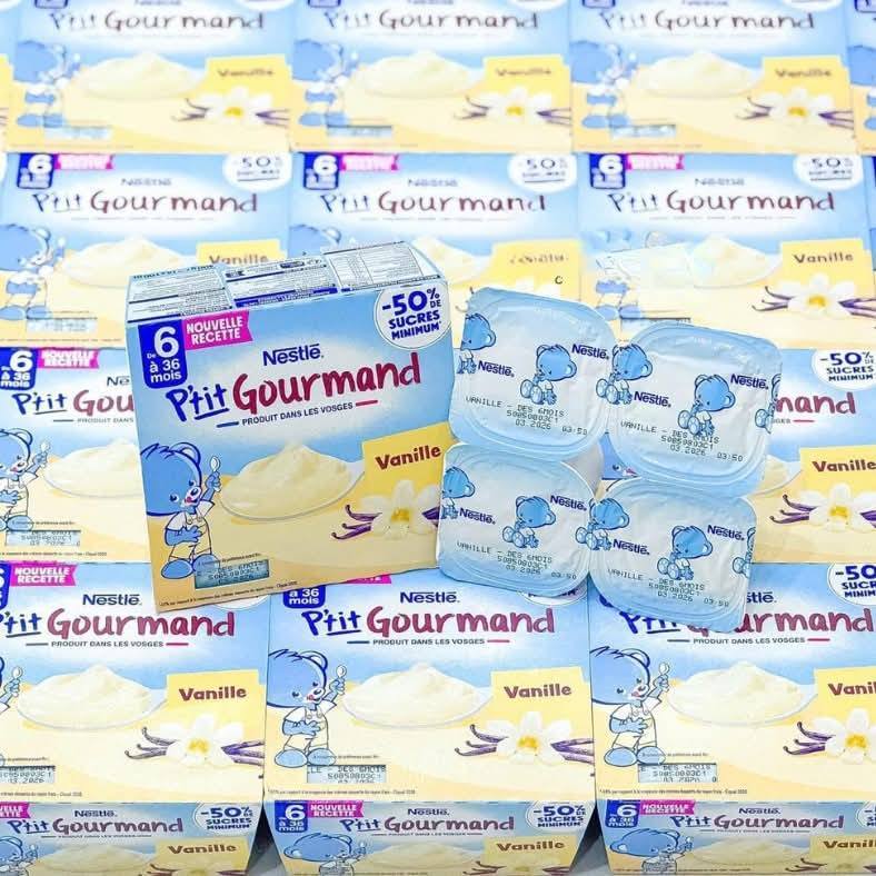 (Date 31/5/2026) Váng sữa Nestle Pháp mẫu mới