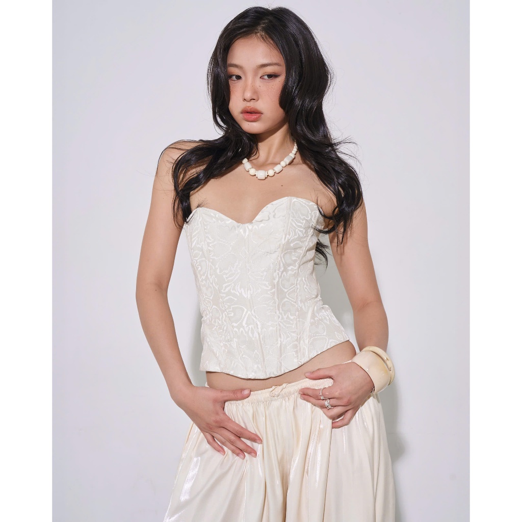 THE ORIGINALITY - CROSET CÚP NGƯC ĐAN DÂY  - GOLDIE CROSET