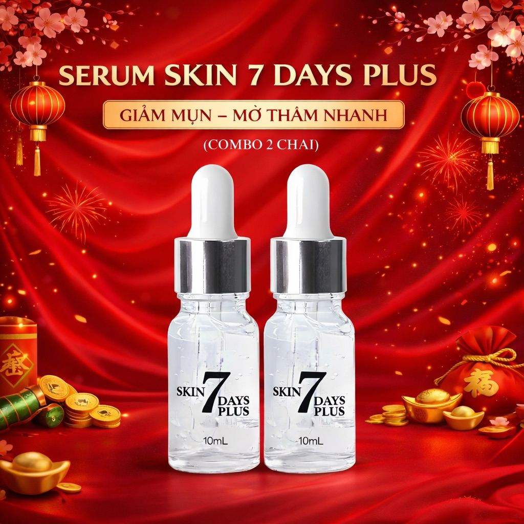 Serum giảm mụn thâm - Skin 7 Days Plus - 10ml
