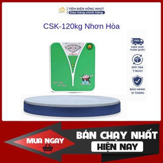 Cân Sức Khỏe 120kg Nhơn Hòa Bền Tốt, Chính Xác, mẫu Đa Dạng, Hàng Chính Hãng ( Bảo Hành 12 Tháng )