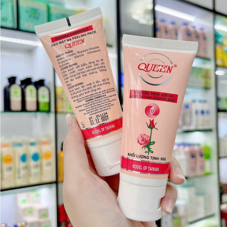 Gel Hút Mụn Peeling Pack Queen (50g)