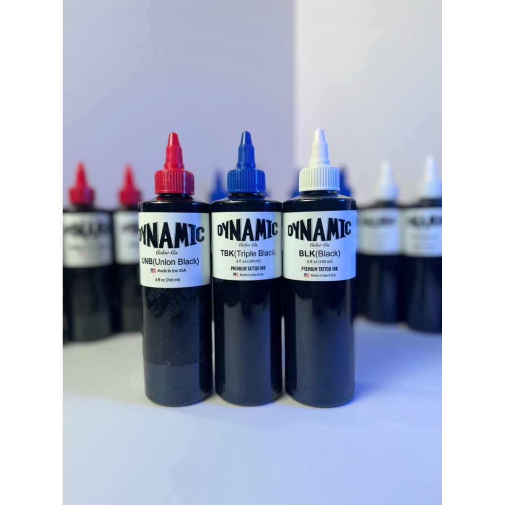 Dynamic Mực Xăm Dynamic Mỹ Chính Hãng UNB TBKTBLK BLK Premium Tattoo Ink Made in USA