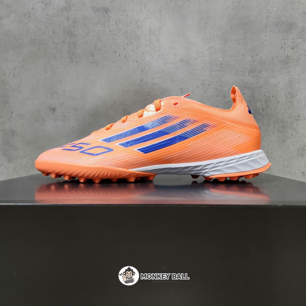 [Chính Hãng 100%] Giày đá bóng Adidas F50 Pro TF - IF1323 - Trắng / Xanh - Chuyên sân nhân tạo