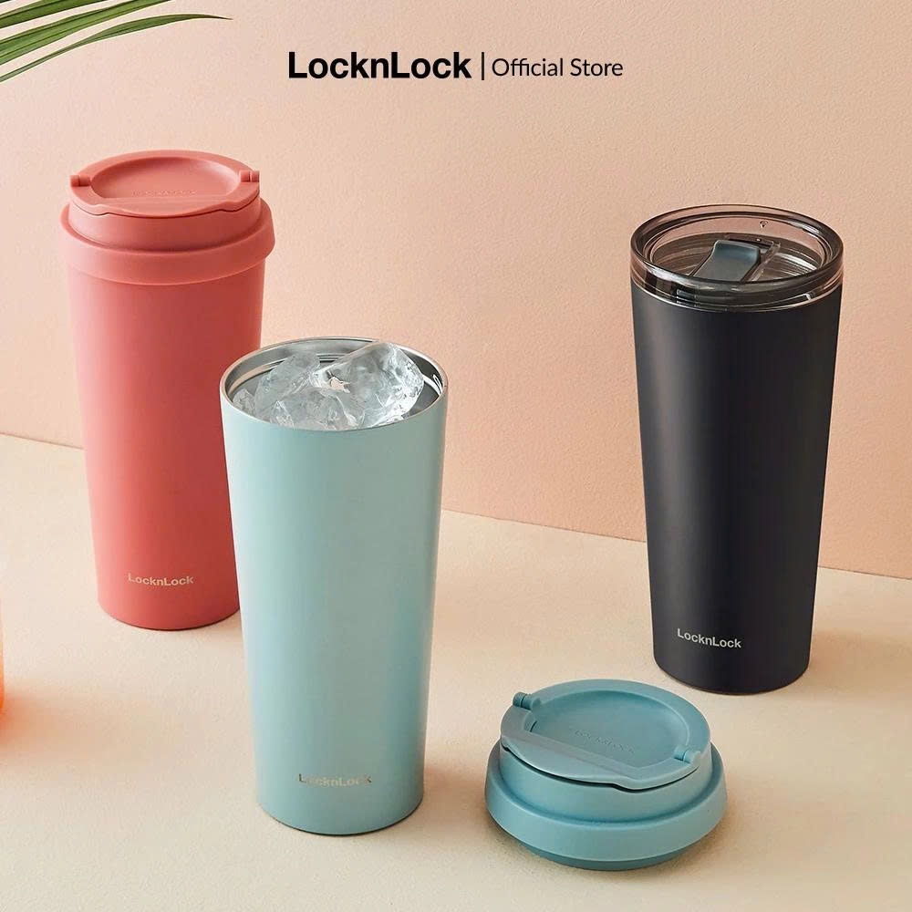 Bình giữ nhiệt Lock&Lock 2 nắp thay thế New Clip Tumbler 540ml LHC4279