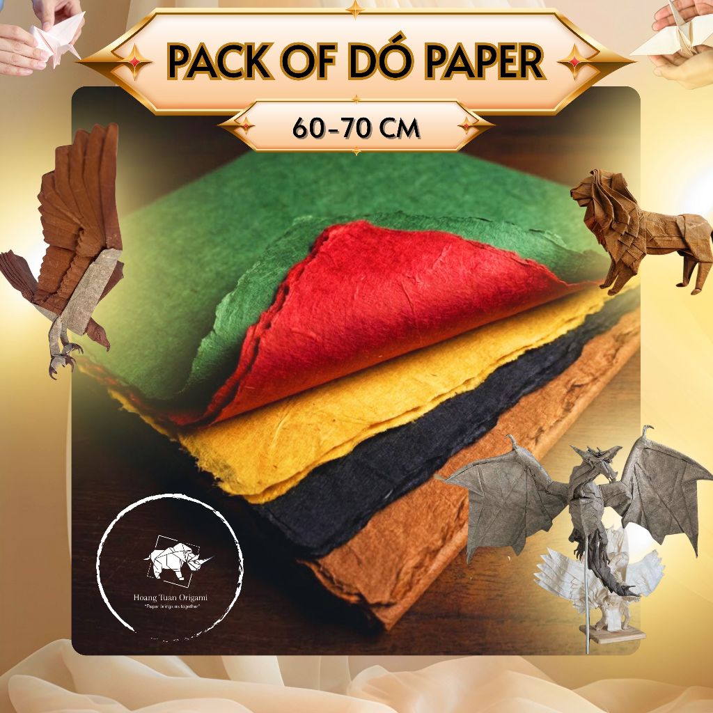 Combo Giấy Dó- Origami Unryu Combo